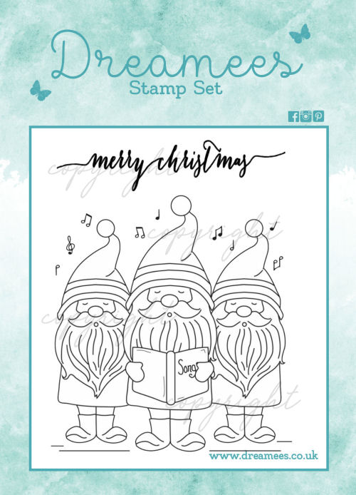 Singing Santa Stamp Set